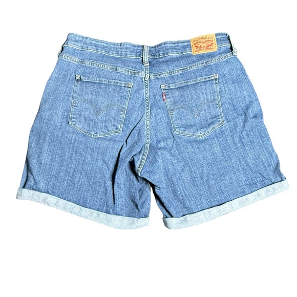 Levi's Light Blue Jean Shorts 16 W - Picture 8 of 10